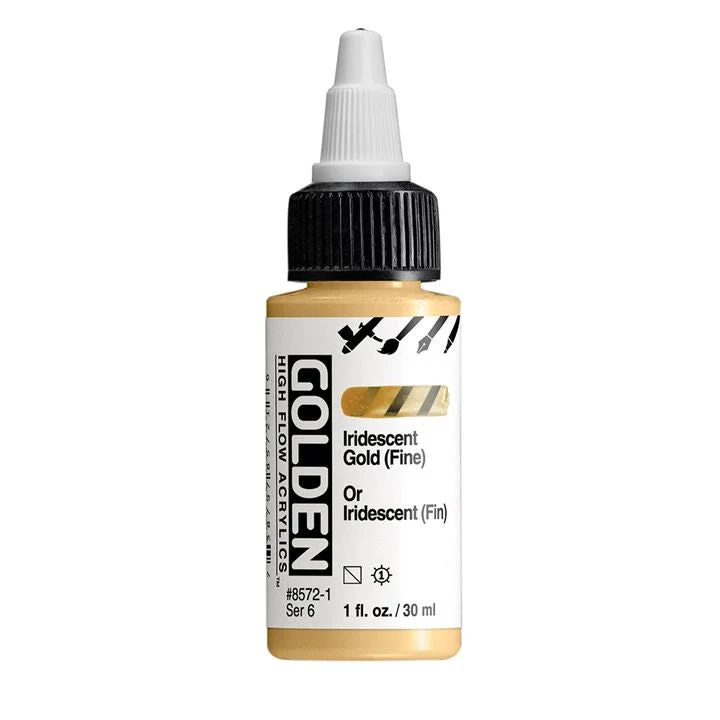 GOLDEN High Flow Iridescent Acrylic Paint 30 ml