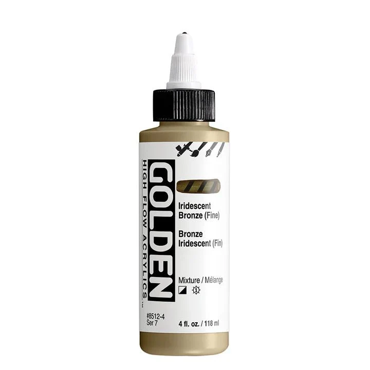 GOLDEN High Flow Iridescent Acrylic Paint, 118 ml