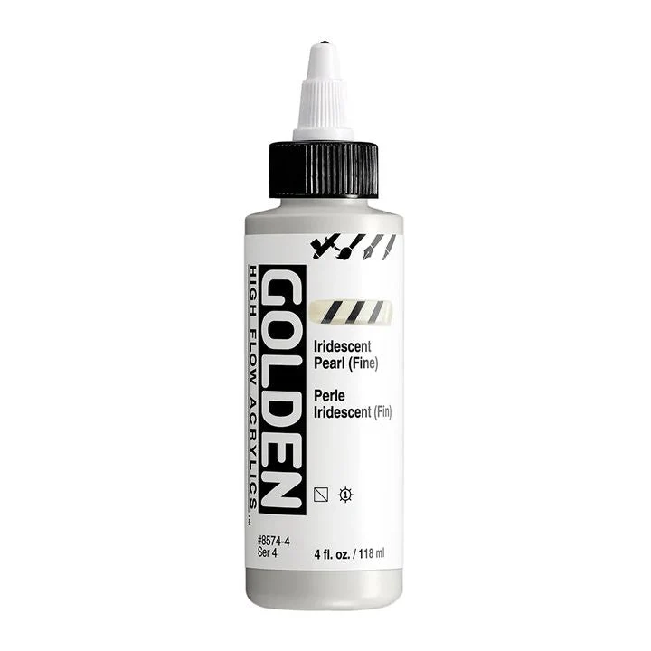 GOLDEN High Flow Iridescent Acrylic Paint, 118 ml
