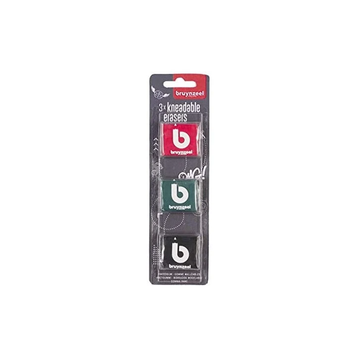 Bruynzeel Holland Kneaded Eraser Set of 3