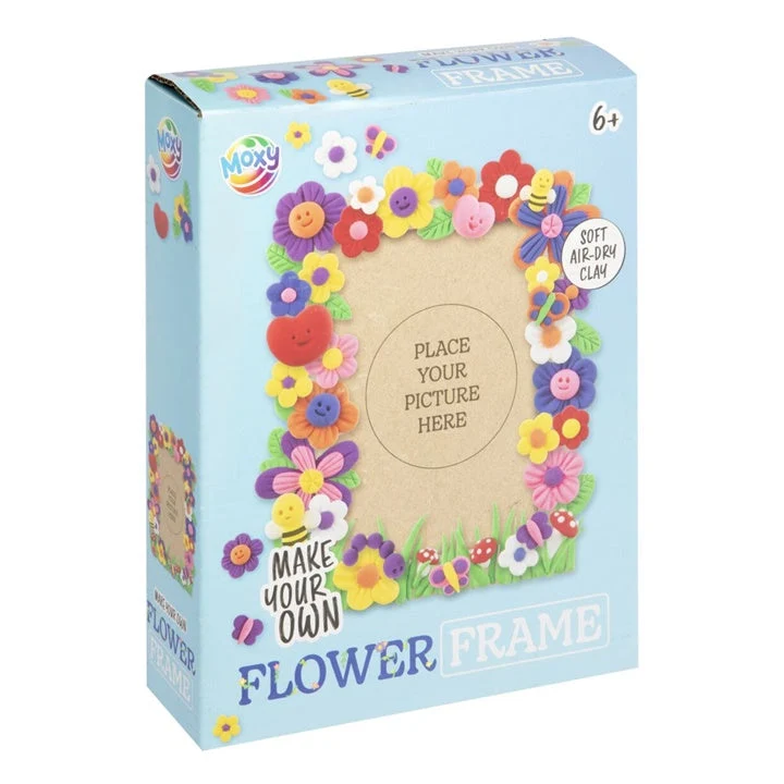 Modeling Set, Floral Frame, 15.5x20.8 cm