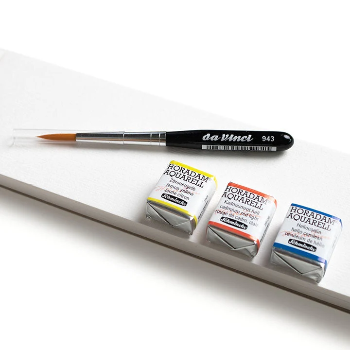 Hahnemühle, Schmincke, Da Vinci Bookmark Painting Set