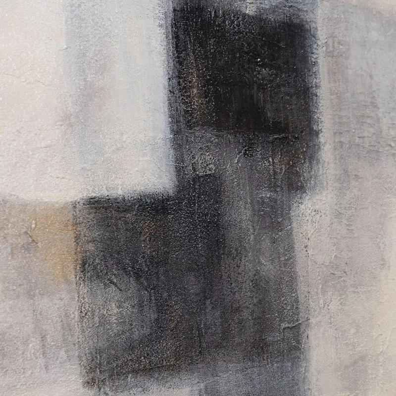 Moderne abstrakte Kunst – Acrylbild auf Leinwand „Geisterhaftes Licht“