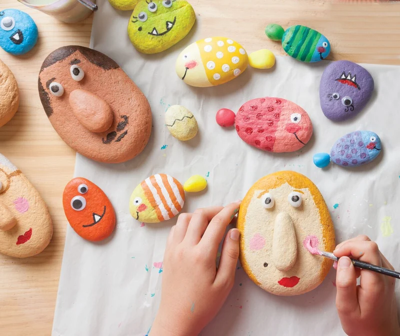 Set for Painting Stones
