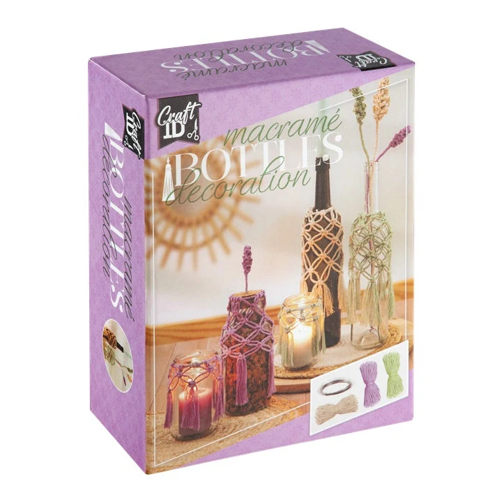 Macramé Bottle Decoration Set