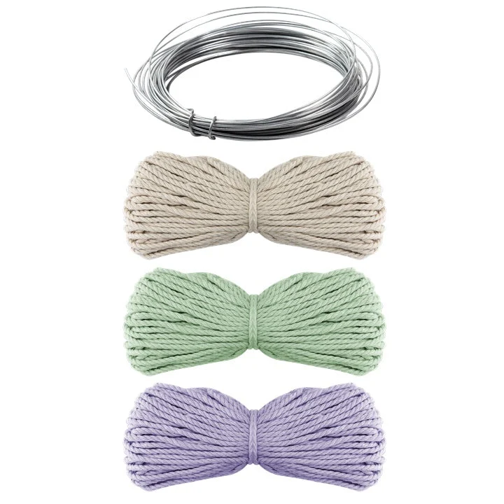 Macramé Bottle Decoration Set
