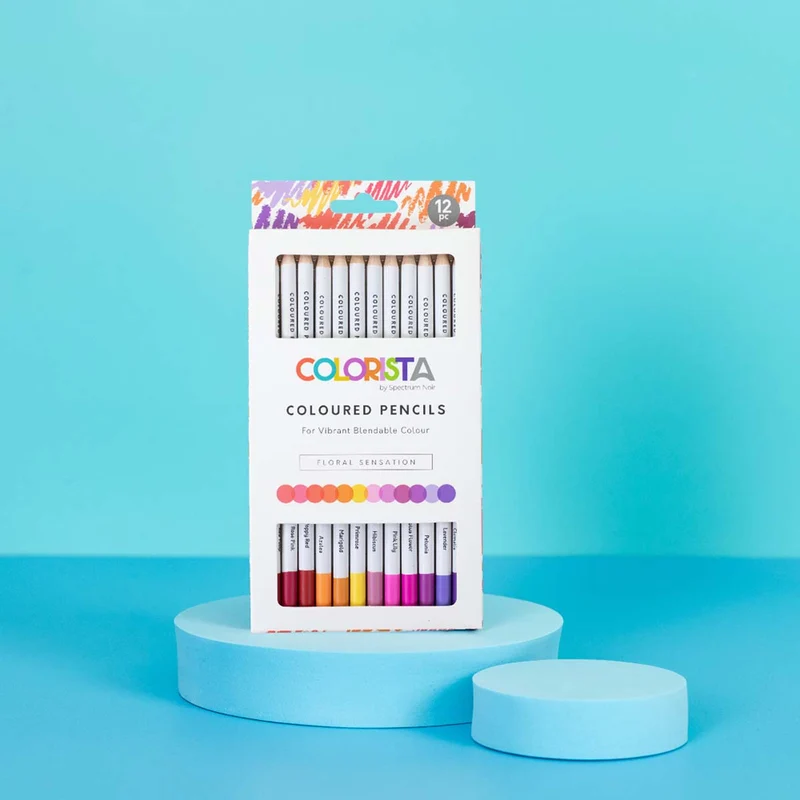 Spectrum Noir Colorista - Colouring Pencils (12 set) Floral Sensation