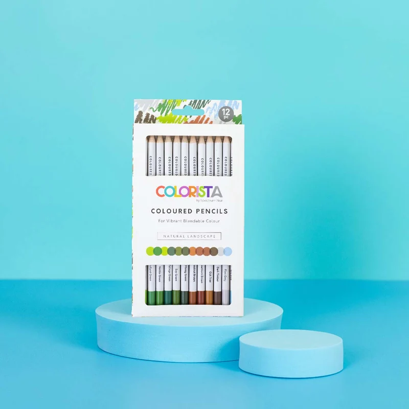 Spectrum Noir Colorista - Colouring Pencils (12 set) Natural Landscape
