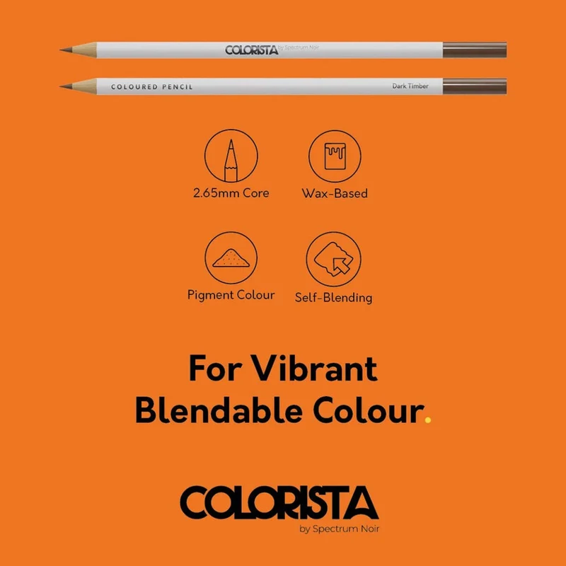 Spectrum Noir Colorista - Colouring Pencils (12 set) Natural Landscape