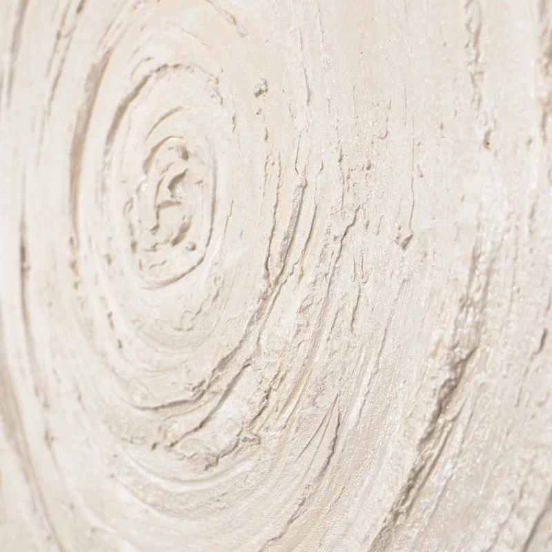 Abstrakte Wandbilder Beige – Struktur Gemälde modern „Echos der Zeit“