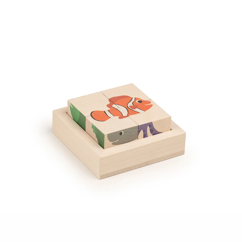 Würfelpuzzle Meer