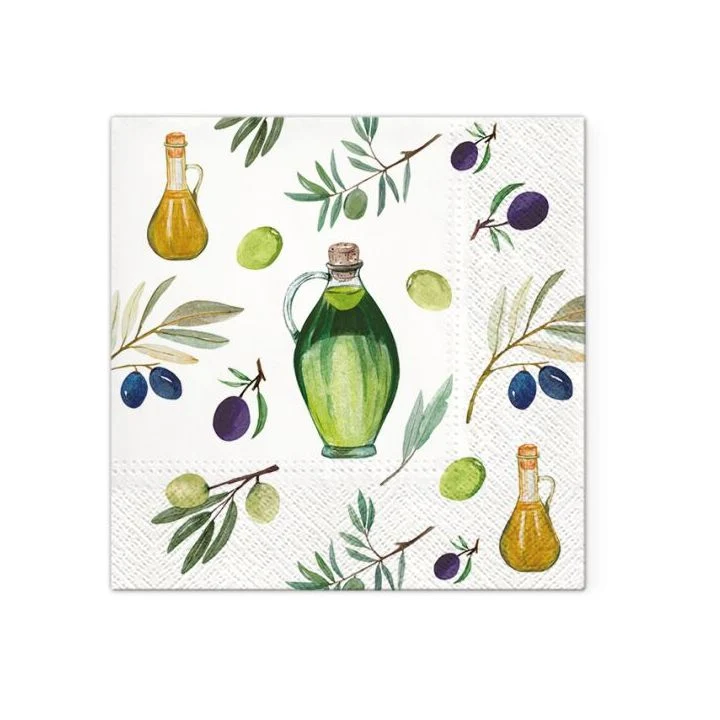 Decoupage Napkins - Olives Time - 1 pc