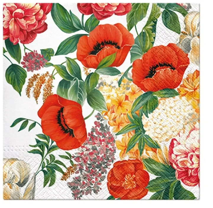 Decoupage Napkins, Nostalgic Bouquet, 1 pc