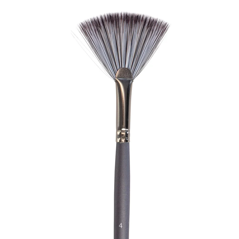 Elements - Mixed Media Synthetic - Short Handle - Fan 4