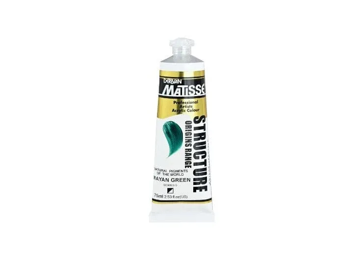 Derivan Matisse Acrylic Structure Origins Range 75ml