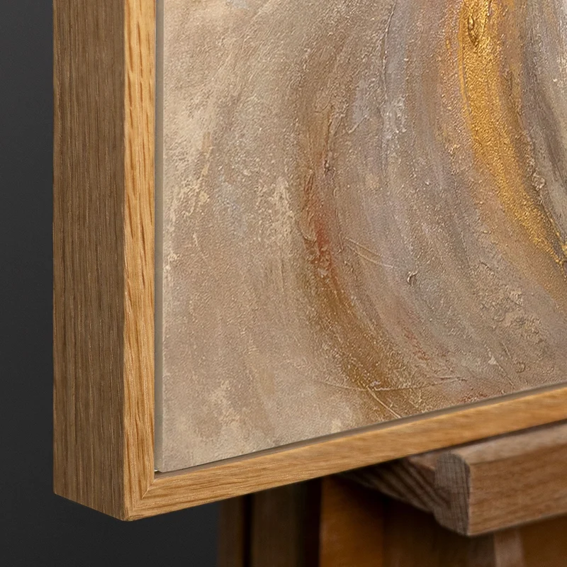 Abstraktes Leinwandbild „Energie des Stroms“ – Moderne Kunst für Wohnzimmer