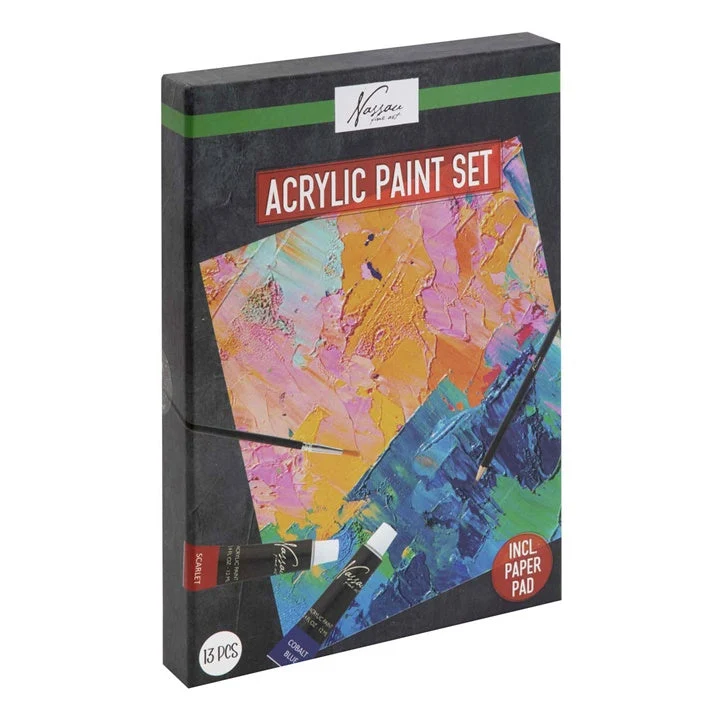 Nassau Acrylic Painting Set | 13-Piece