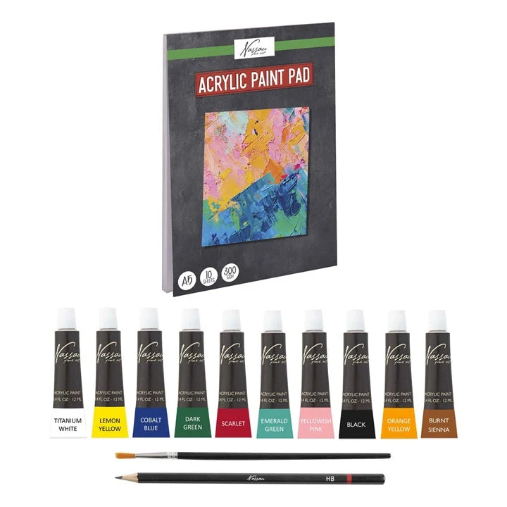 Nassau Acrylic Painting Set | 13-Piece