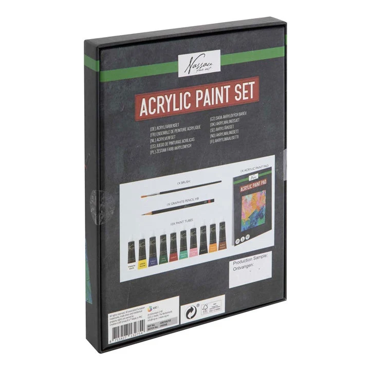 Nassau Acrylic Painting Set | 13-Piece