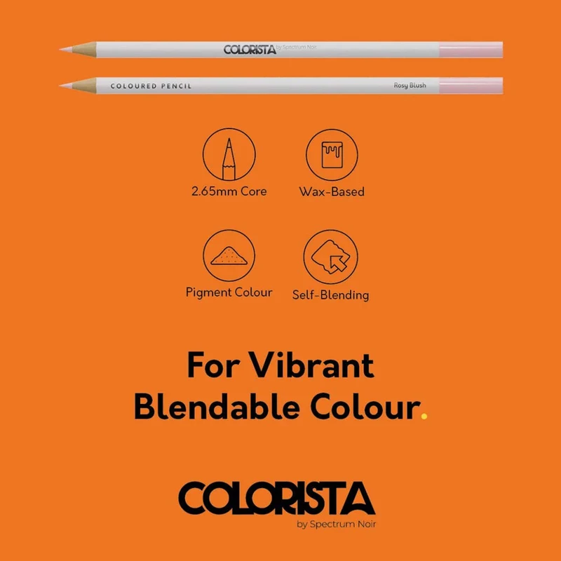 Spectrum Noir Colorista - Colouring Pencils (12 set) Perfect Portrait