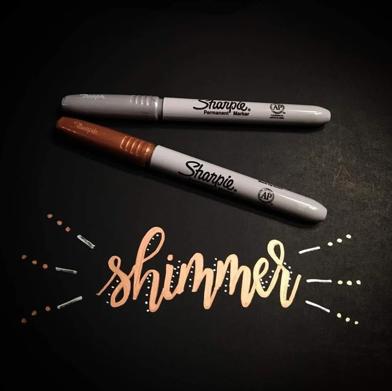 Sharpie - Permanent Marker - Metallic Silver- Fine