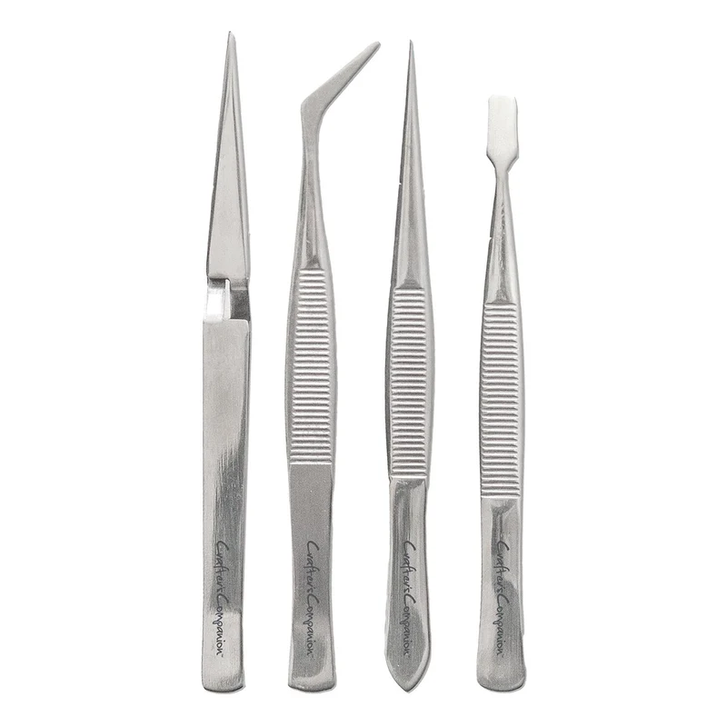 Crafter's Companion - Precision Tweezers (4 piece)