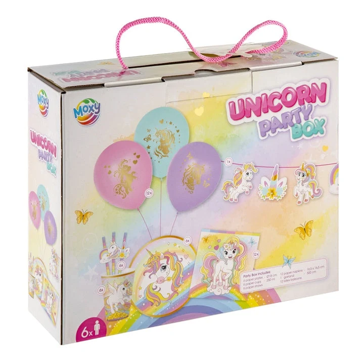 Unicorn Children's Party Set of 43