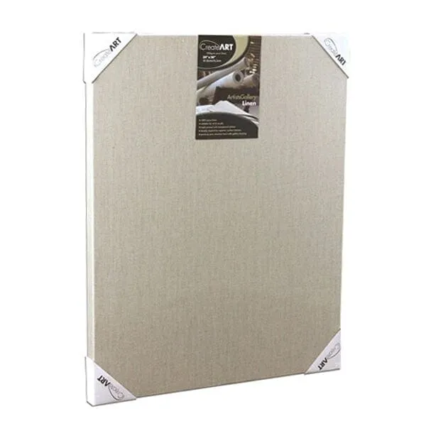 CreateART Transparent Primed Linen Canvas 35mm 450gsm (FULL CARTONS)