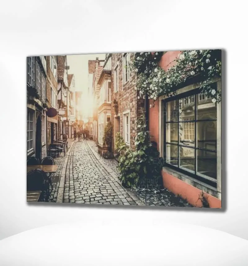 Malen nach Zahlen Gasse