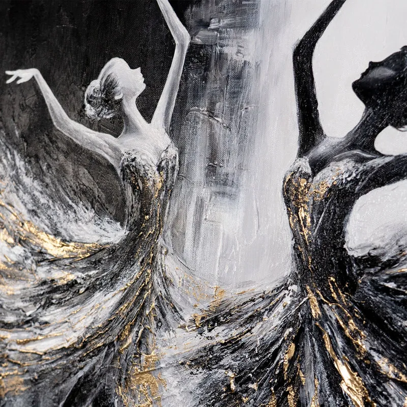 Bilder auf Leinwand "Die Brillanz des Balletts" Acrylbild für Wohnzimmer 115x50cm