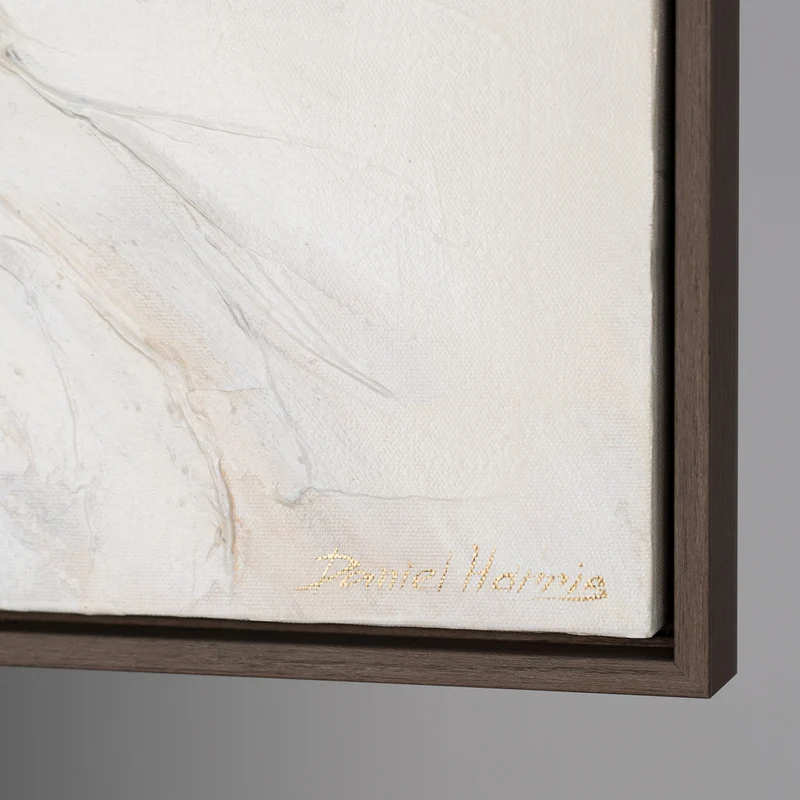 Handgemaltes Acrylbild Mit Pferden Auf Leinwand – Abstrakte Wanddeko "Bewegungsenergie"