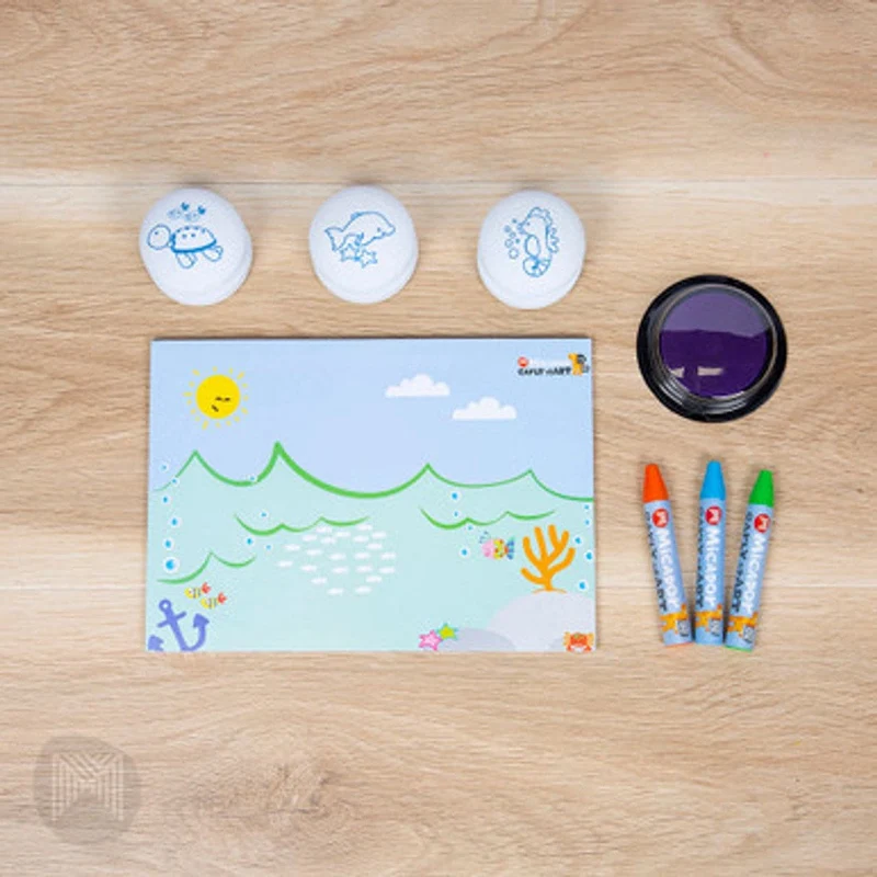 Early Start Stamp & Colour Set 'Under the Sea' Edition