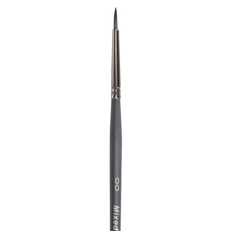 Elements - Mixed Media Synthetic - Short Handle - Round Fine Detail 00