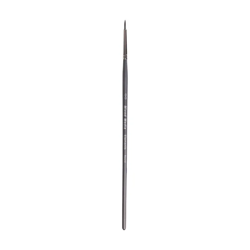 Elements - Mixed Media Synthetic - Short Handle - Round Fine Detail 00