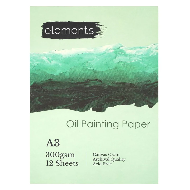 Elements Oil Pad - 300gsm - 12 Sheets - A3
