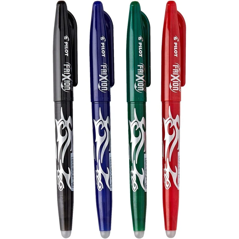 Pilot - Frixion - Erasable Rollerball 4 Pack Assorted