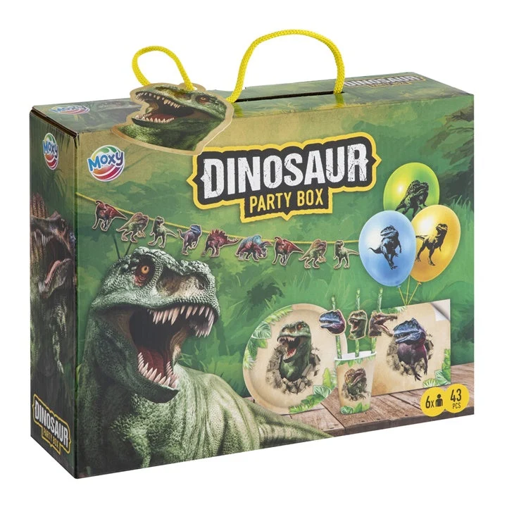 Dinosaur Kids' Party Set, 43 Pieces