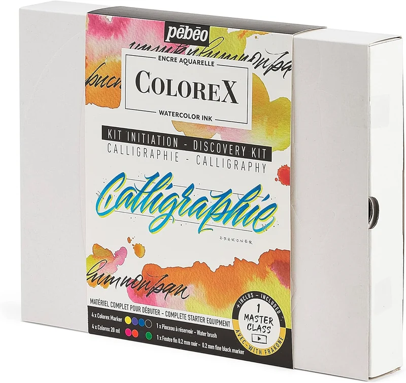Pebeo - Inks for Design - Colorex Calligraphy Discovery Set