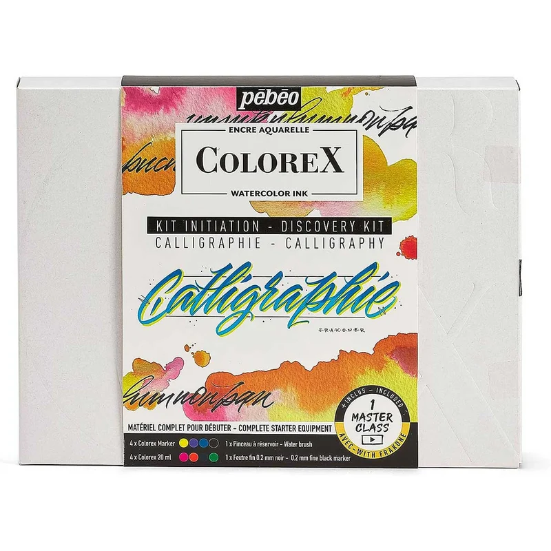 Pebeo - Inks for Design - Colorex Calligraphy Discovery Set