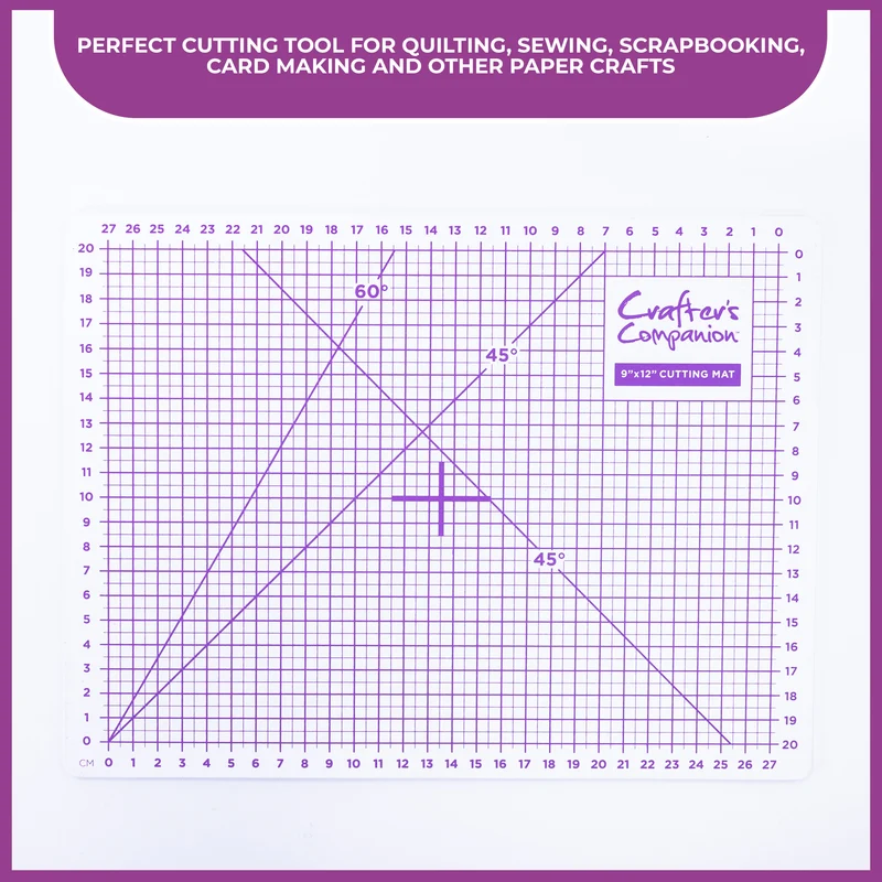 Crafter's Companion - Self Healing Craft Cutting Mat - 12"x9"