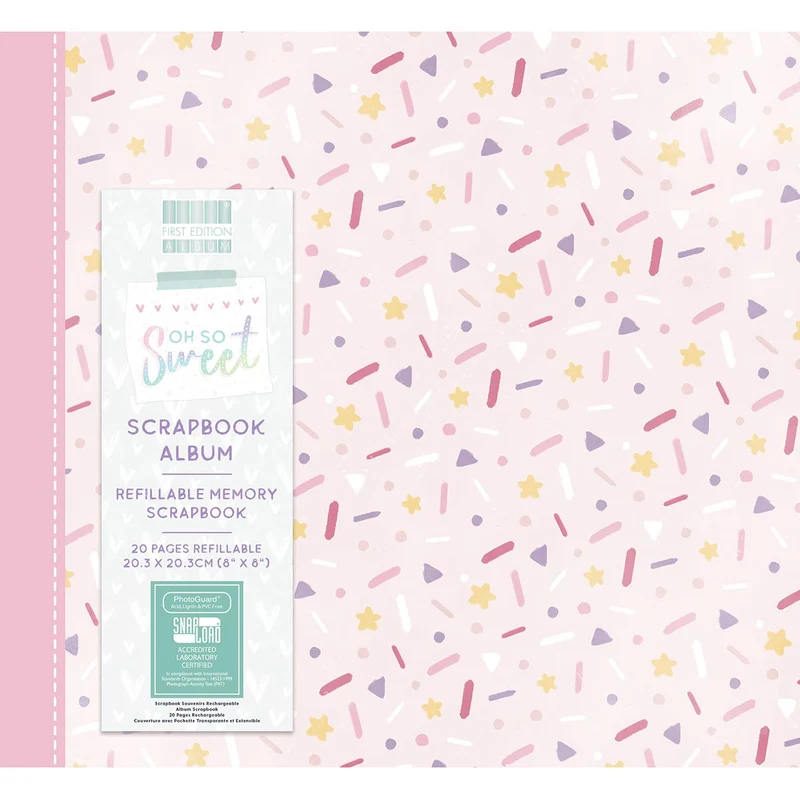 First Edition - 8x8 Album - Oh So Sweet Sprinkle