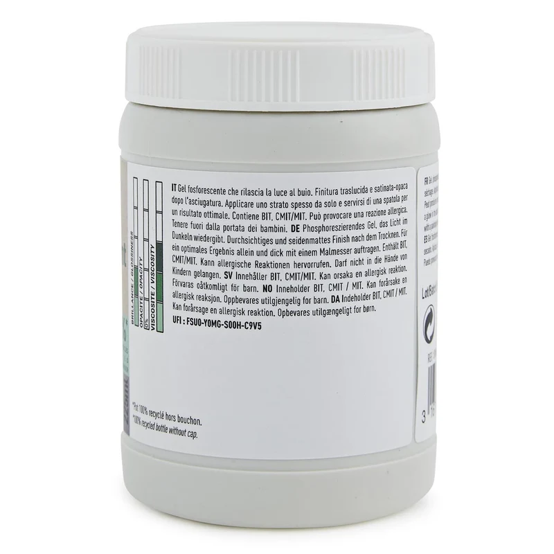 Pebeo - Glow in the dark Phosphorescent Gel - Studio Green - 225ml