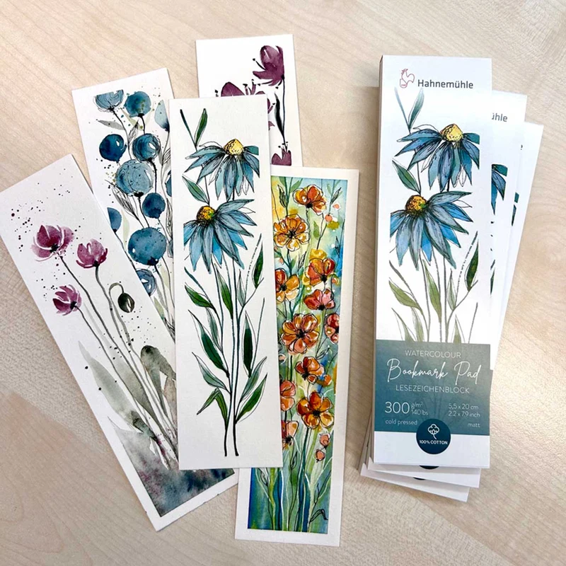 Hahnemuhle - Watercolour Bookmark Pad 300gsm