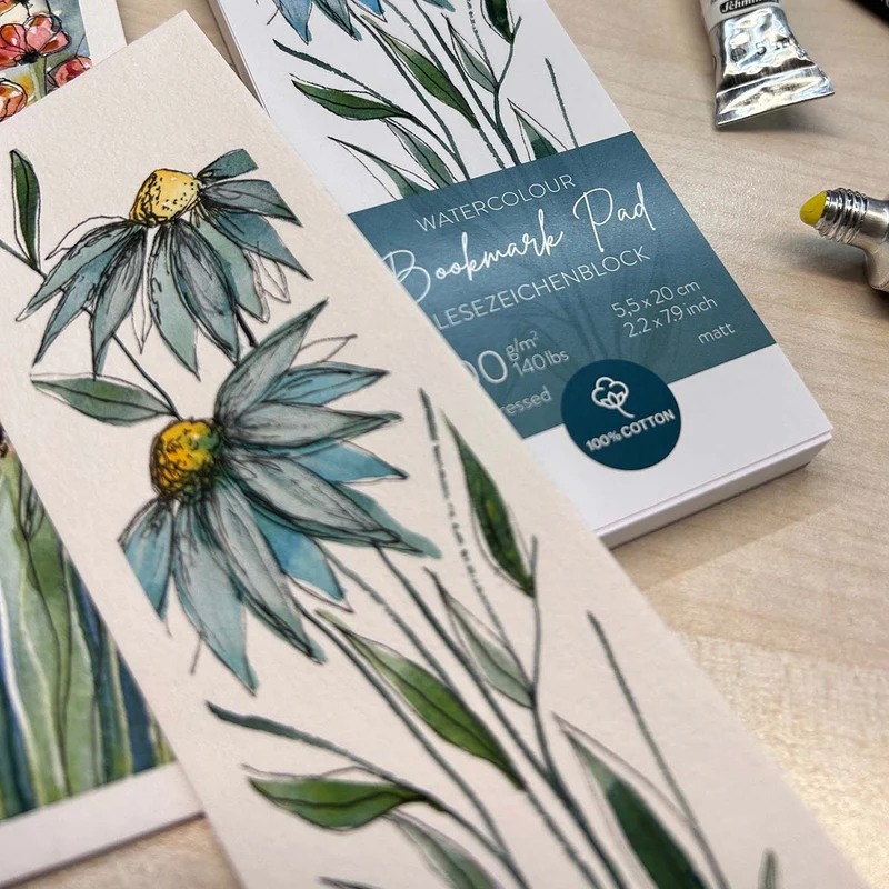 Hahnemuhle - Watercolour Bookmark Pad 300gsm