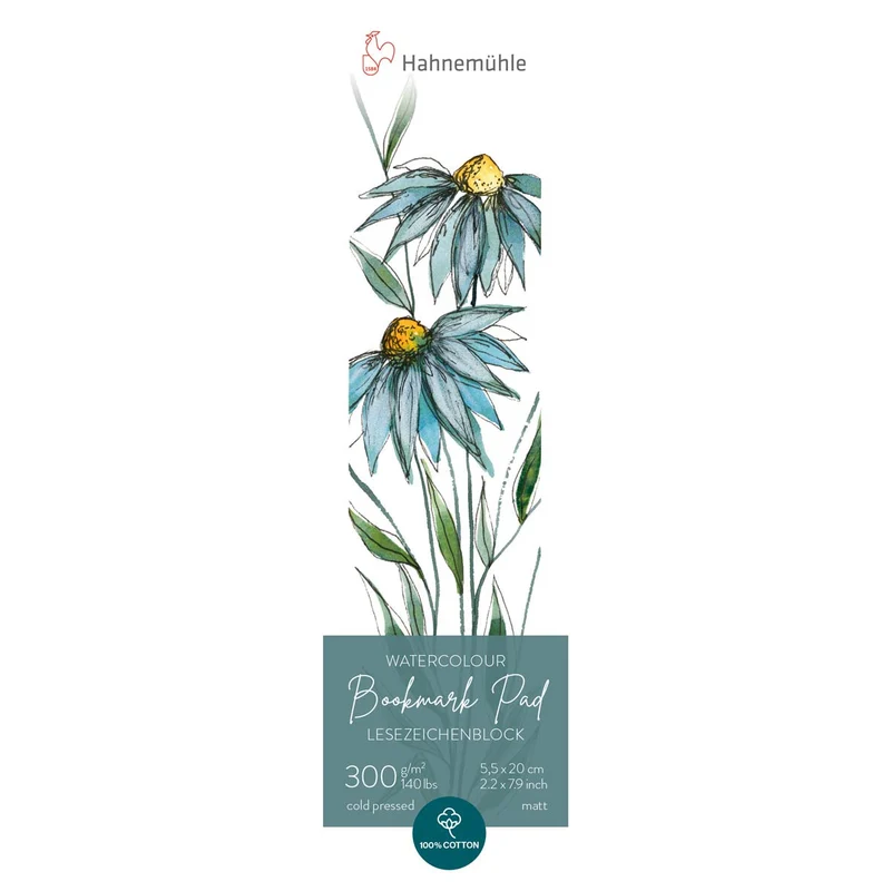 Hahnemuhle - Watercolour Bookmark Pad 300gsm