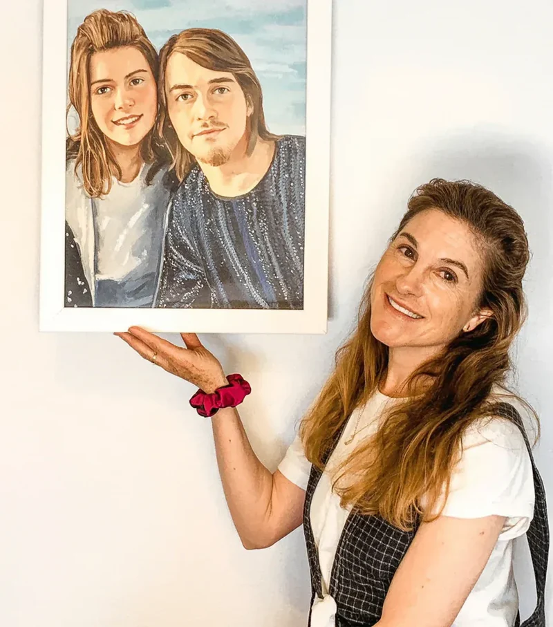 Malen nach Zahlen eigenes Bild