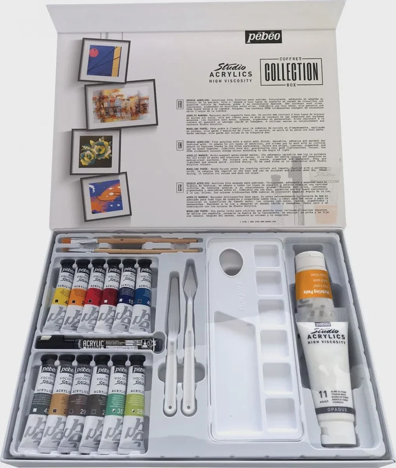 Pebeo Studio Acrylics Collection Set