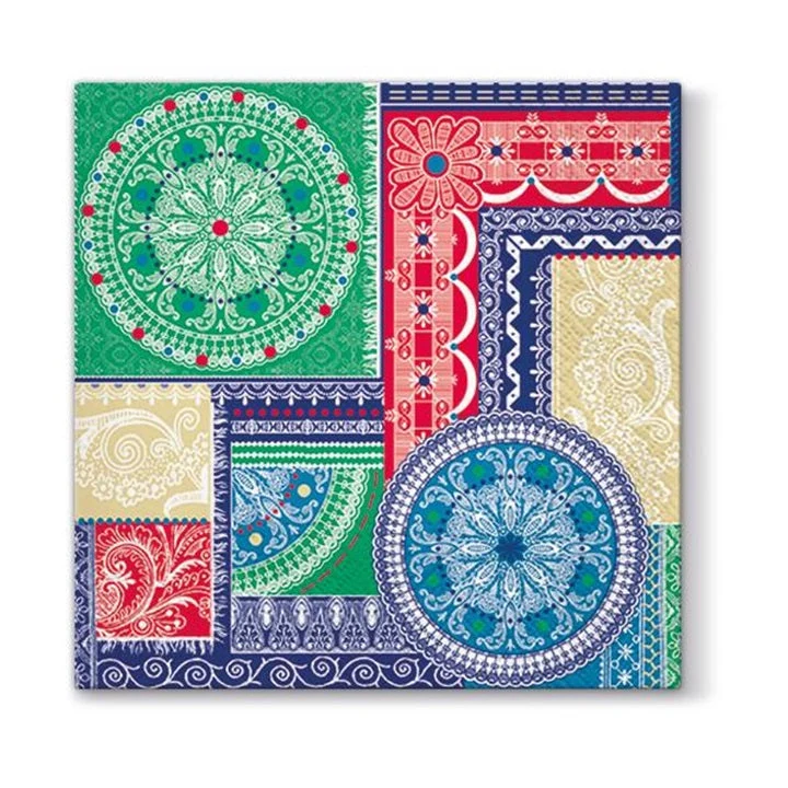 Decoupage Napkins - Ornamental Mosaic - 1 pc