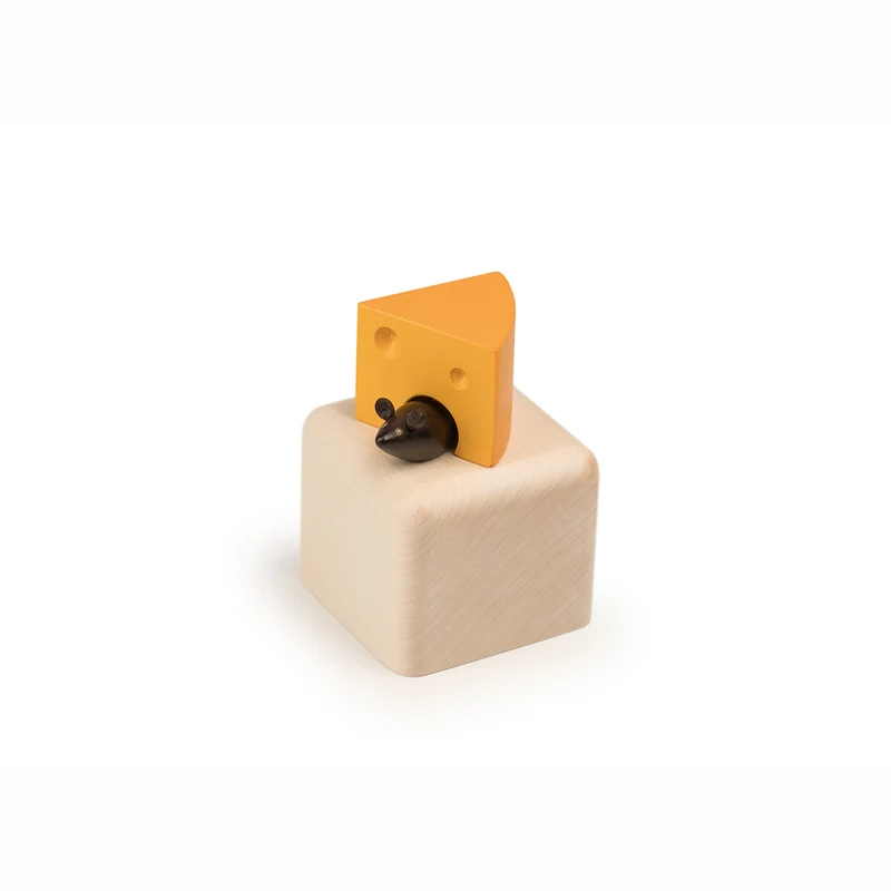 Musikwürfel Käse mit Maus