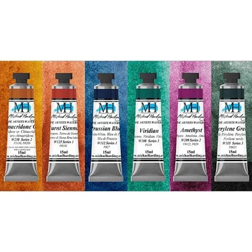 Michael Harding Watercolour Set 6 x 15ml